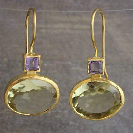Classic Emerald Drop Earrings – Beautiful Accessories - Luxicro