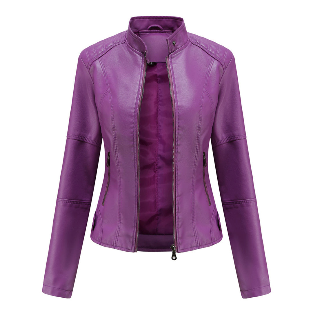 Ella | Women's Classic Fitted Leather Jacket