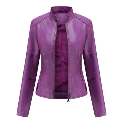 Ella | Women's Classic Fitted Leather Jacket