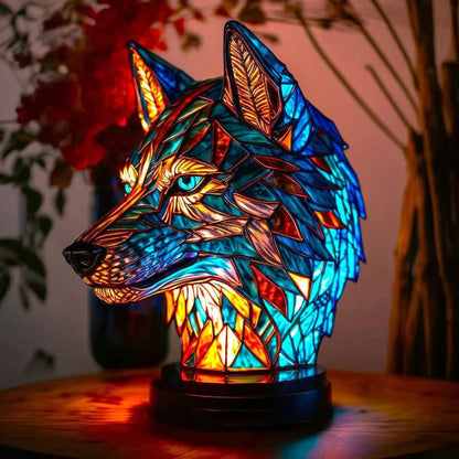Vintage Glass Style Table Light - Vossary