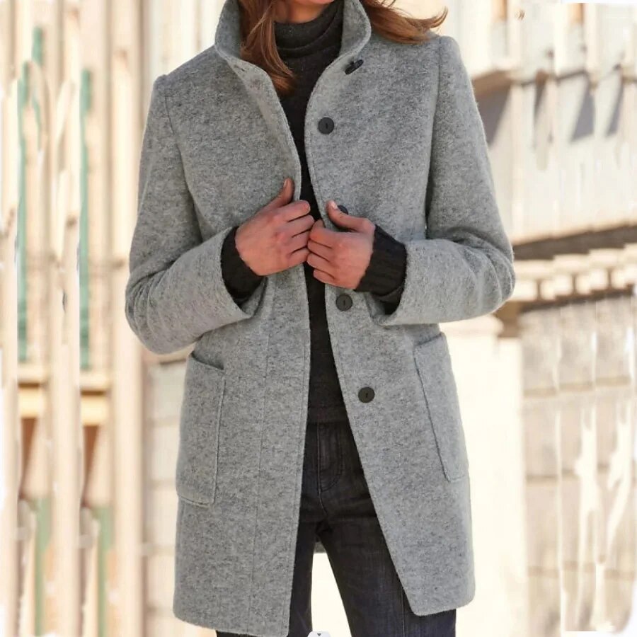 Faux Fur Warm Winter Parka Coat - EasyApparels