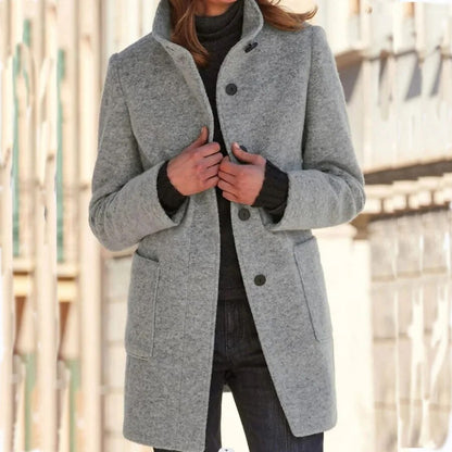 Faux Fur Warm Winter Parka Coat - EasyApparels
