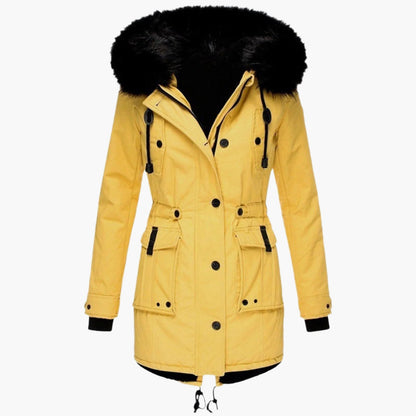 Comfortable Women's Parka Jacket with Hood