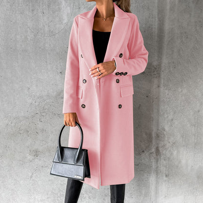 Timeless Tan Wool Trench Coat - EasyApparels