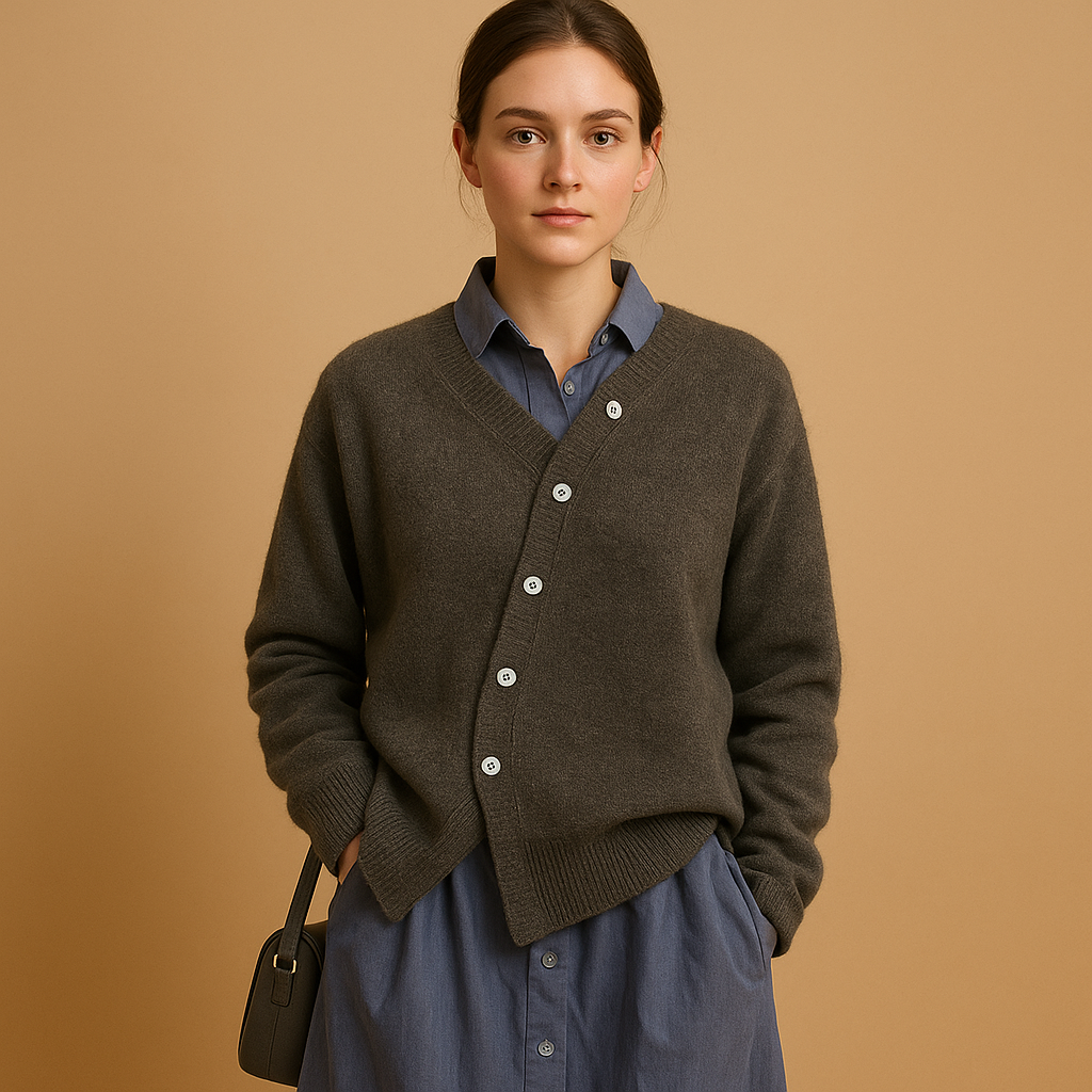 Cozy Women's Soft Knit Sweater - Vossary