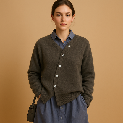 Cozy Women's Soft Knit Sweater - Vossary