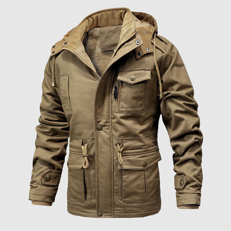 Rugged Cotton Outdoor Coat - EasyApparels
