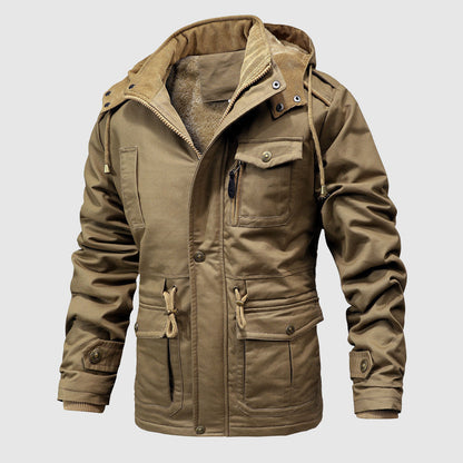 Rugged Cotton Outdoor Coat - EasyApparels