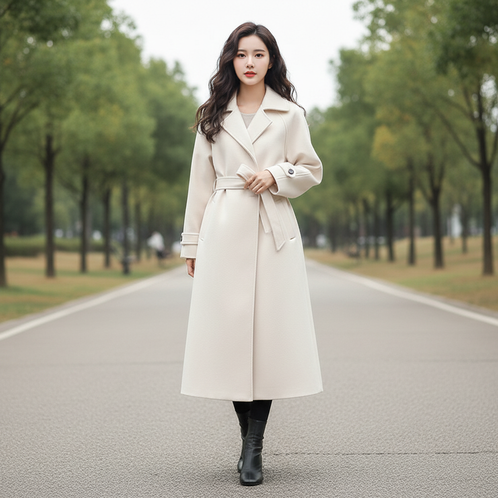 Water-resistant ladies trench coat - Pexav