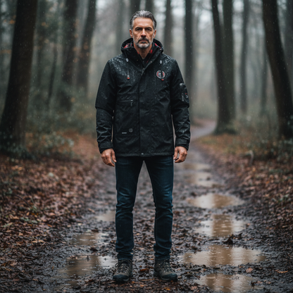 Breathable Rainproof Parka Coat - Pexav