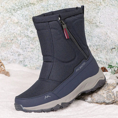 Insulated Mens Winter Boots - Water Resistant & Grip Soles - EasyApparels