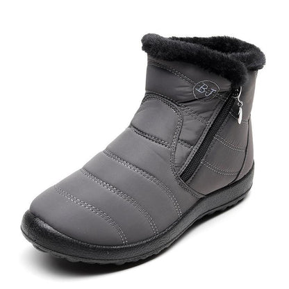 Warm Insulated Snow Boots for Women - Waterproof & Grip - Luxicro