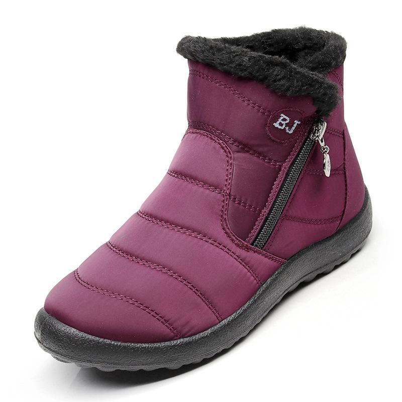 Warm Insulated Snow Boots for Women - Waterproof & Grip