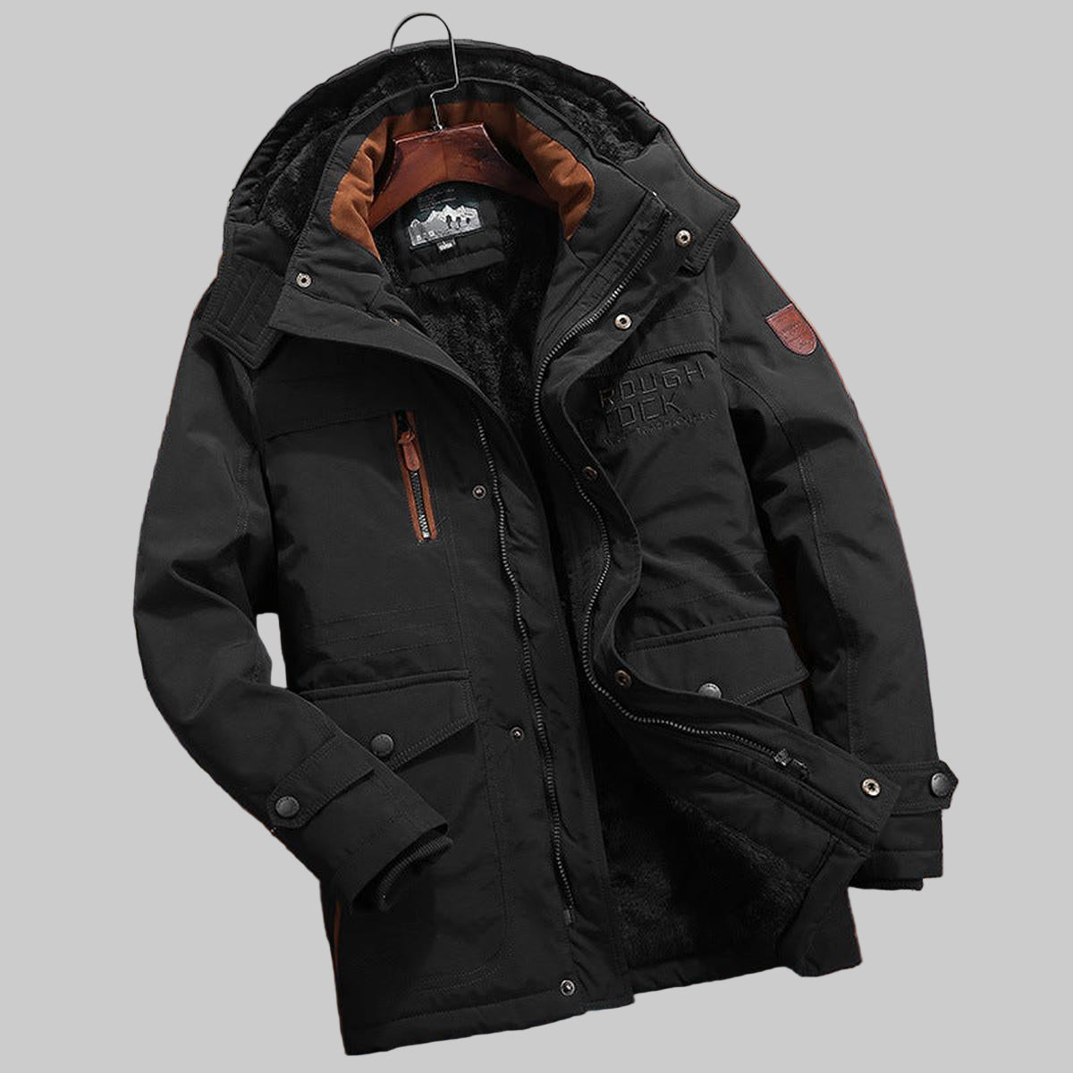 Warm Padded Hoodie Coat - Vossary