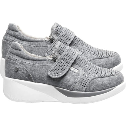 Women's Comfortable Wedge Sneakers - EasyApparels