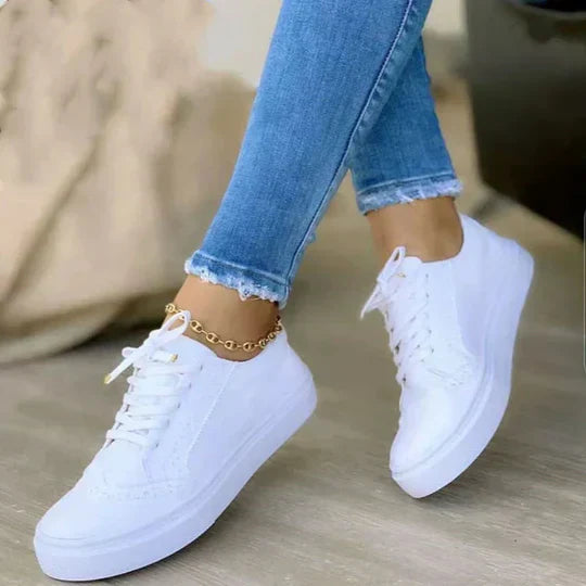 Ladies Casual Lace Up Shoes