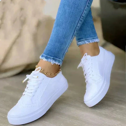 Ladies Casual Lace Up Shoes