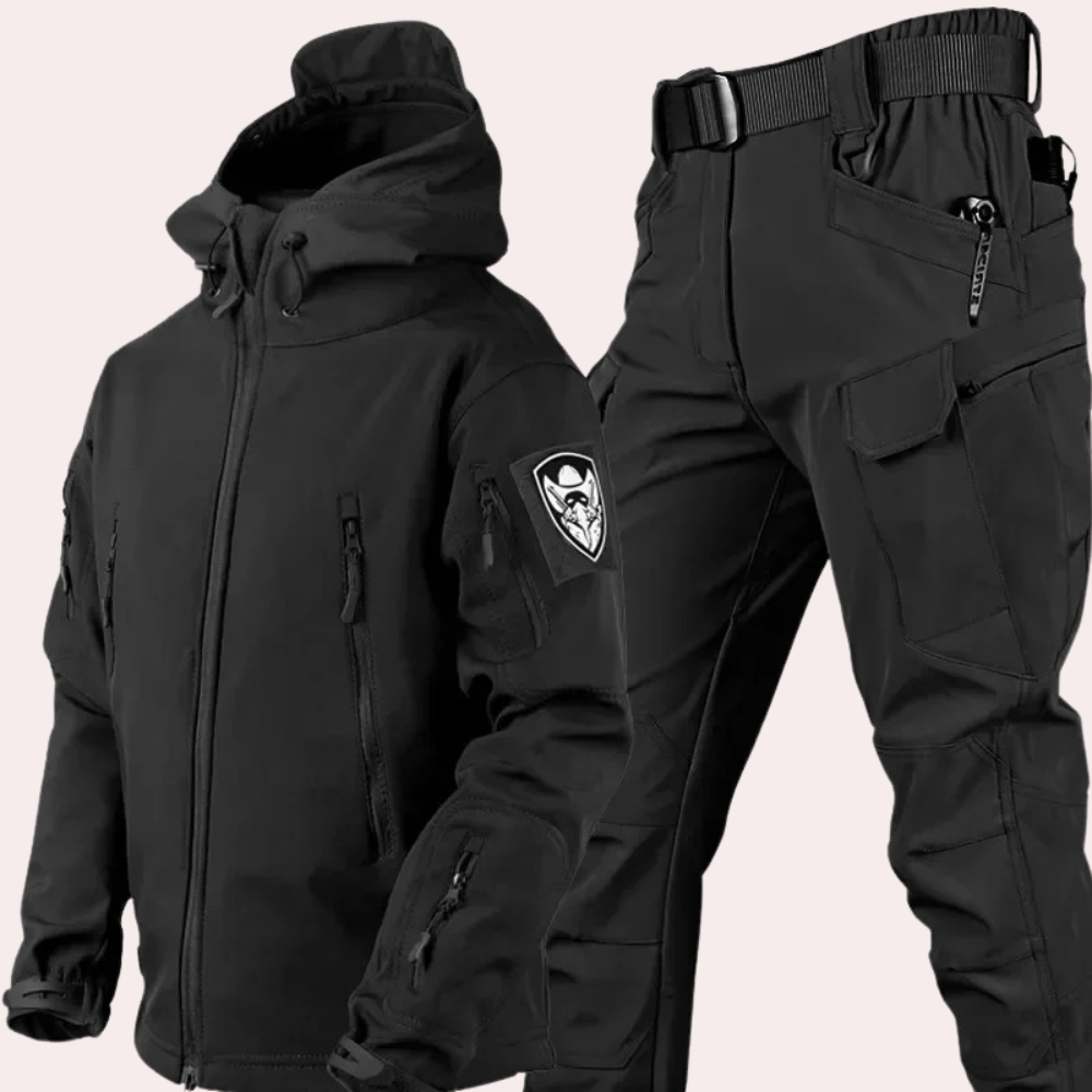 Waterproof Mens Hiking Jacket and Pants Set