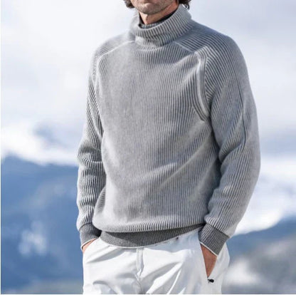 Warm Crew Neck Men's Winter Sweater