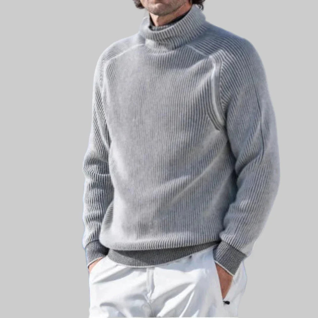 Classic Men's Simple Crew Neck Sweater