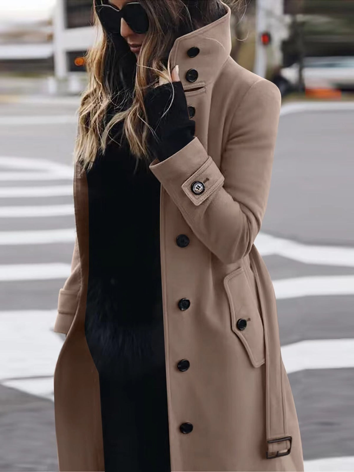 Classic Double Breasted Winter Coat