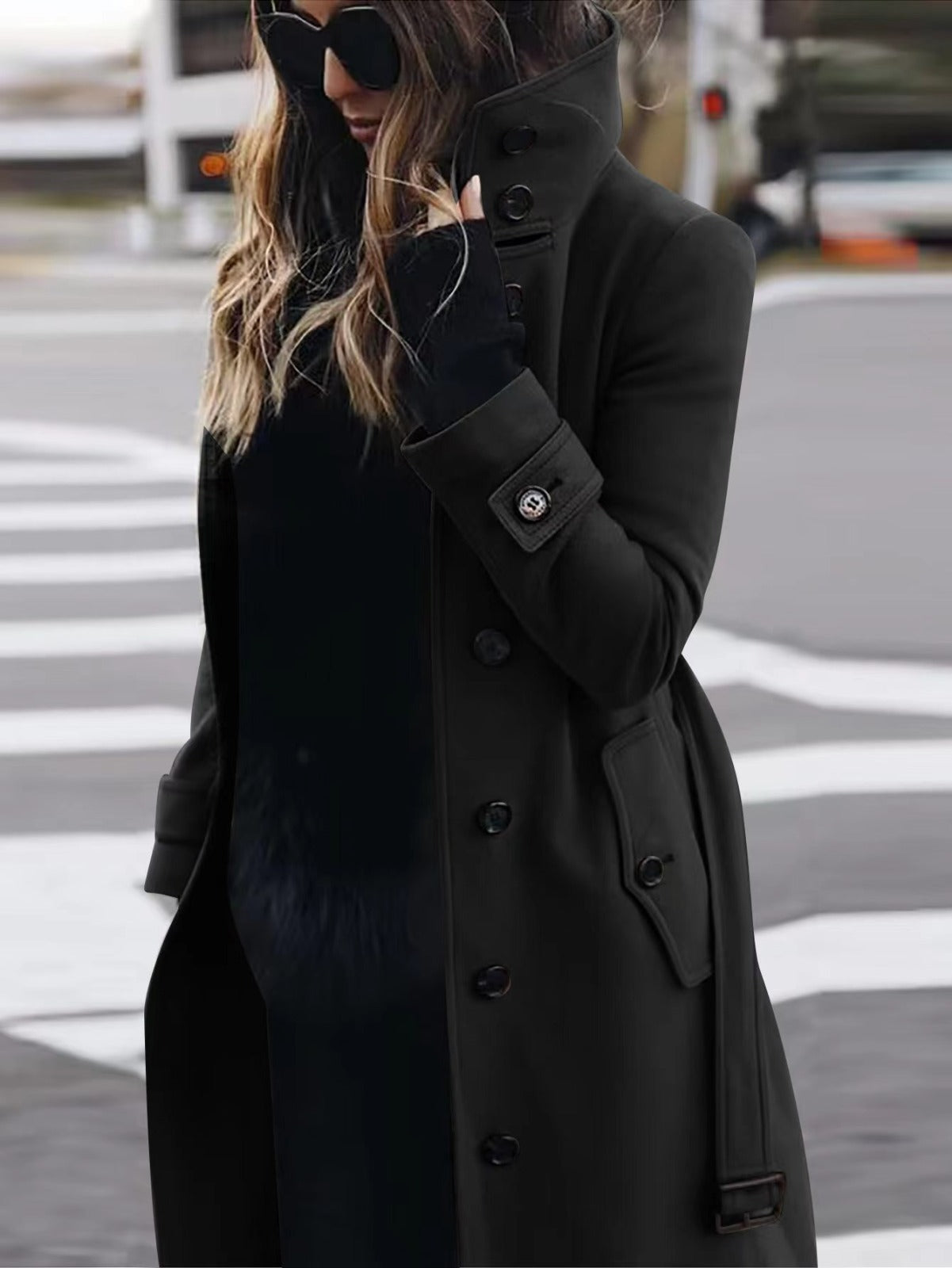 Classic Double Breasted Winter Coat