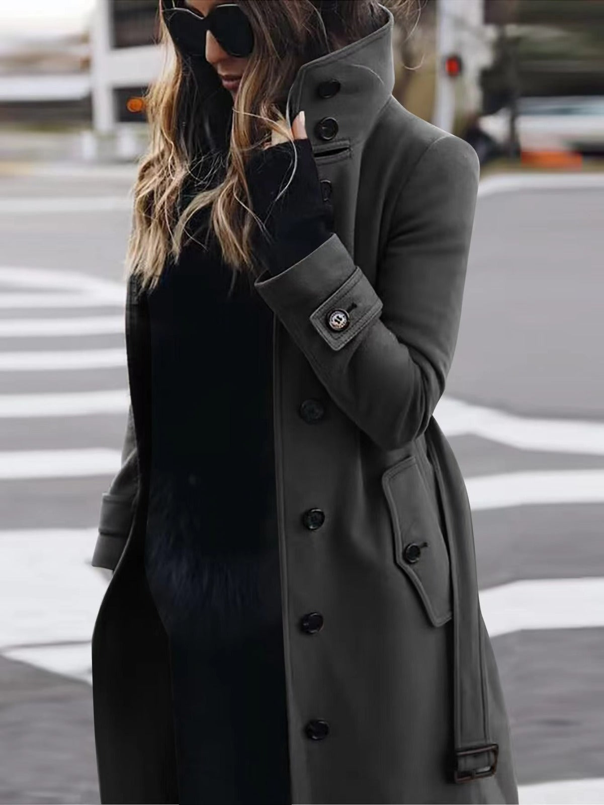 Classic Double Breasted Winter Coat