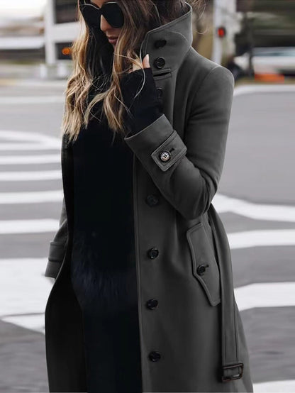 Classic Double Breasted Winter Coat
