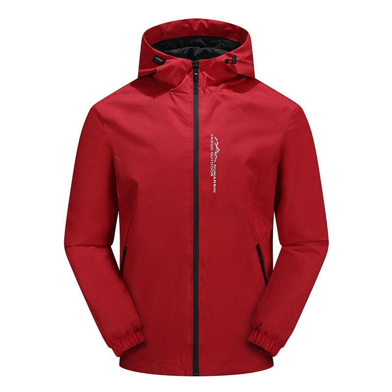 Waterproof Men's Lightweight Hooded Jacket