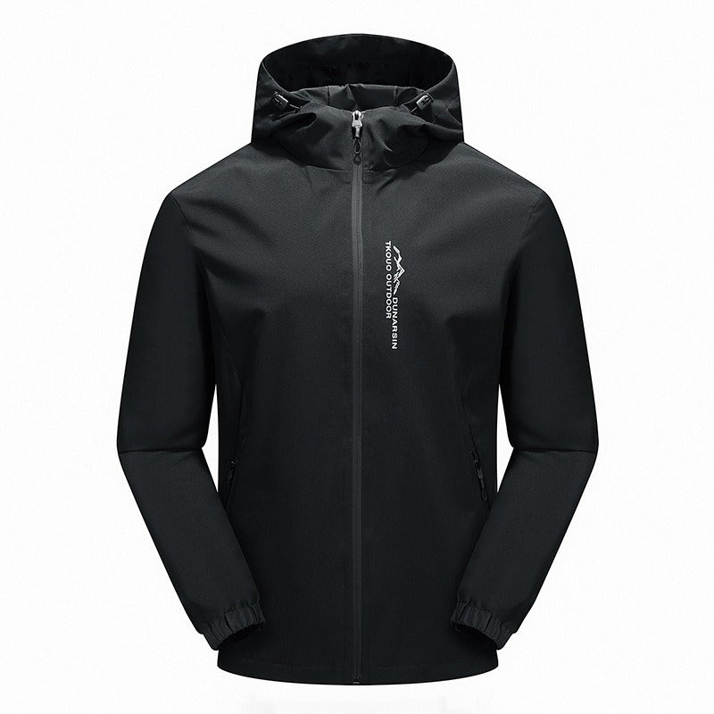 Waterproof Men's Lightweight Hooded Jacket - Luxicro