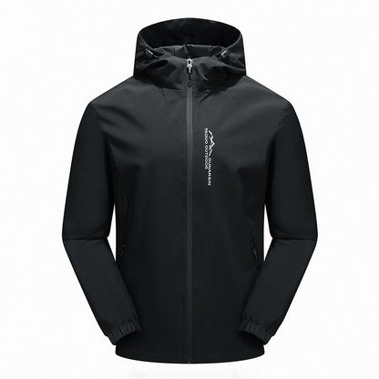 Waterproof Men's Lightweight Hooded Jacket - Luxicro