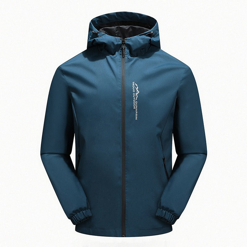 Waterproof Men's Lightweight Hooded Jacket