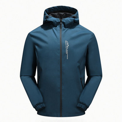 Waterproof Men's Lightweight Hooded Jacket