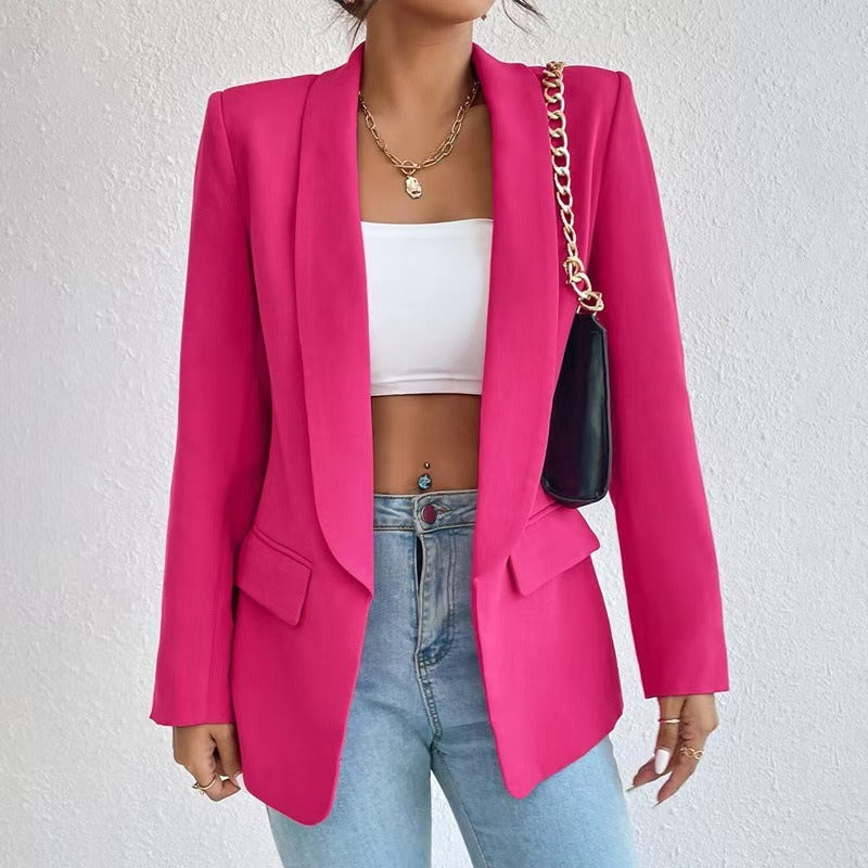Classic Women's Daily Blazer Jacket