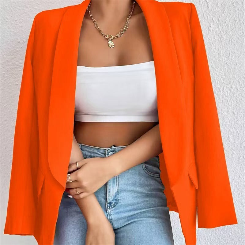 Classic Women's Daily Blazer Jacket
