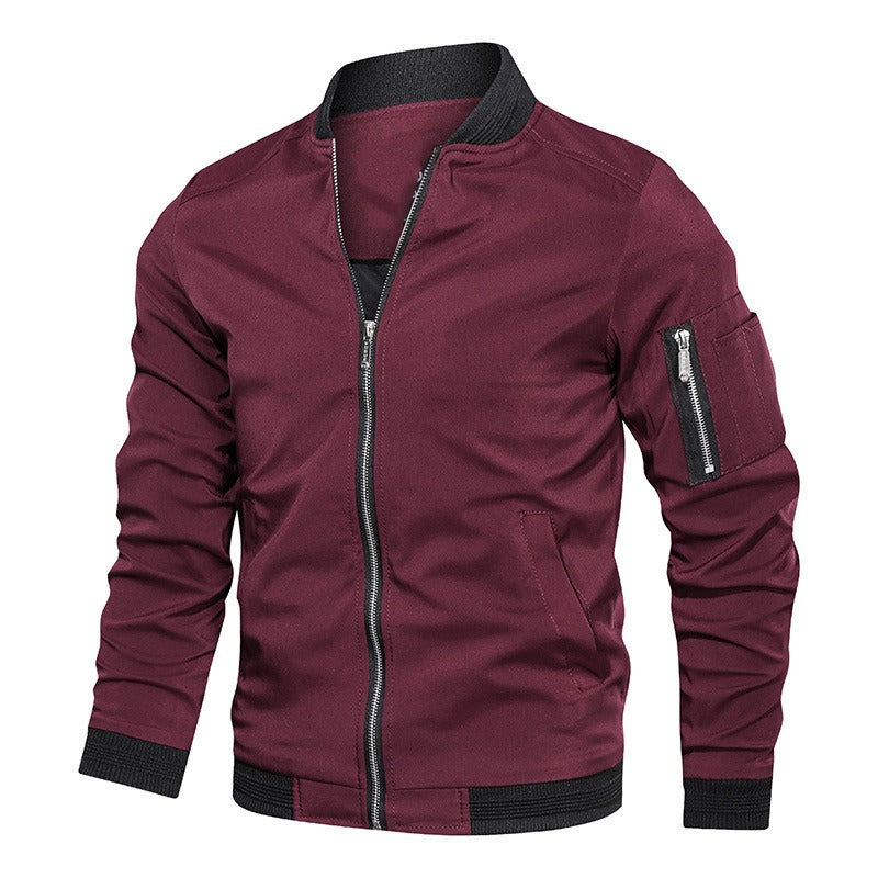 Warm Waterproof Men's Bomber Jacket