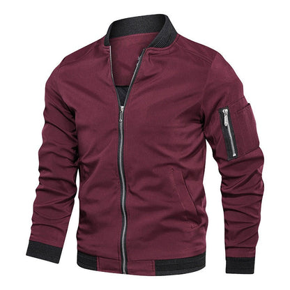 Warm Waterproof Men's Bomber Jacket