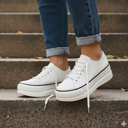 Thick Sole Platform Tennis Shoes