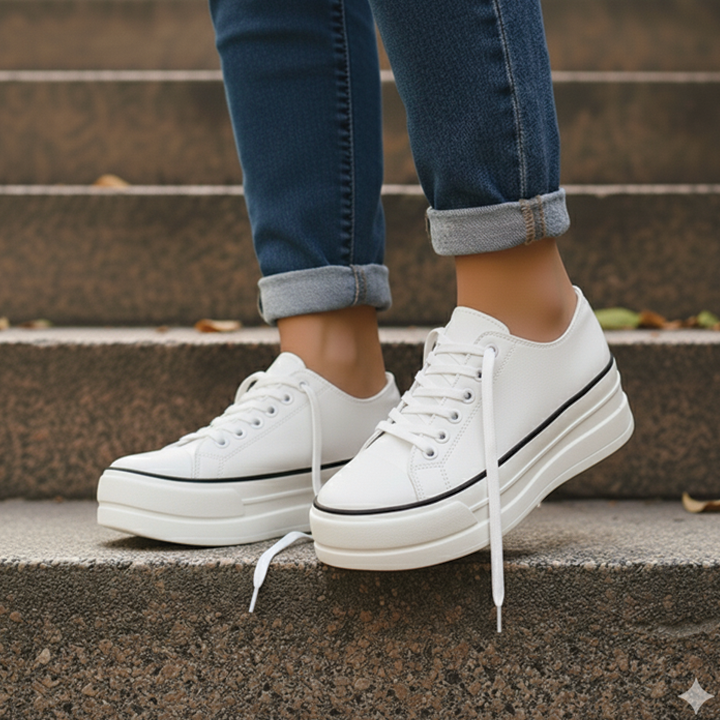 Chunky High Top Fashion Sneakers