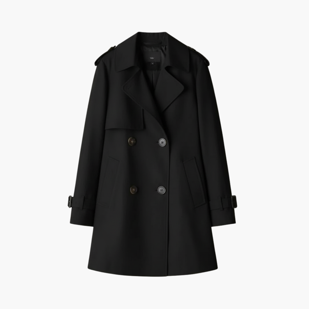 Classic Ladies Waterproof Trench Jacket - Vossary