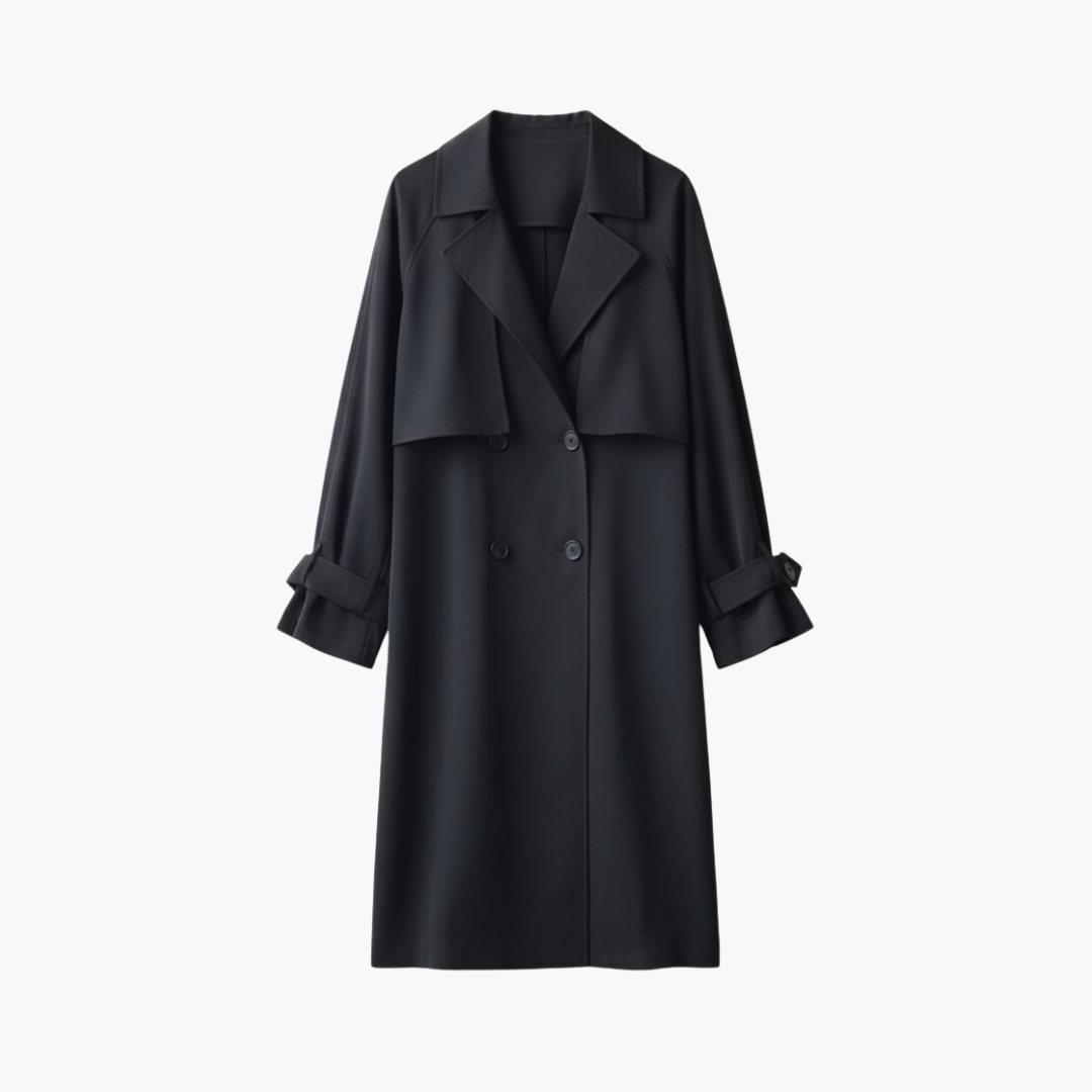 Classic Waterproof Ladies Overcoat - Vossary