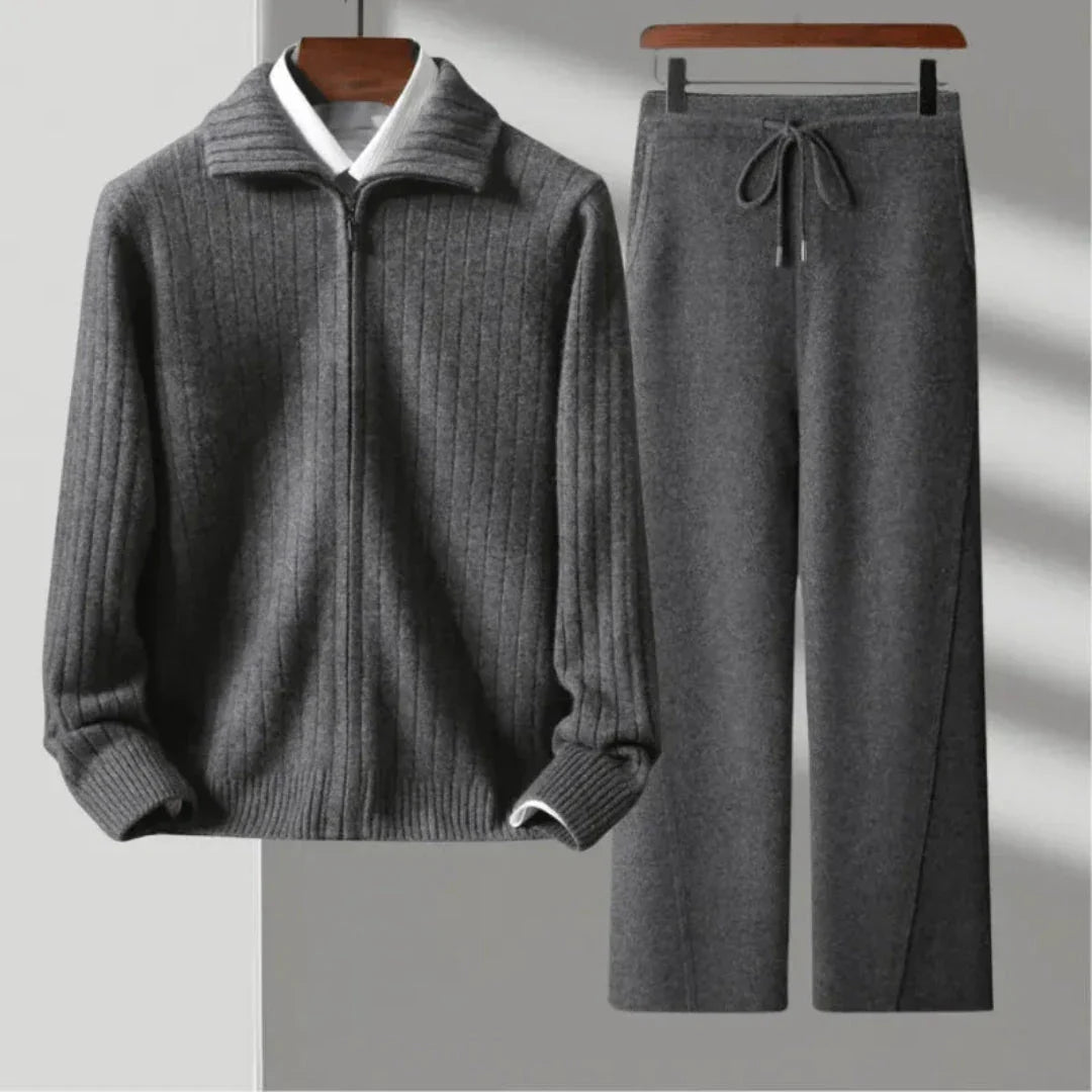 Warm Merino Wool Jumper & Trousers - EasyApparels
