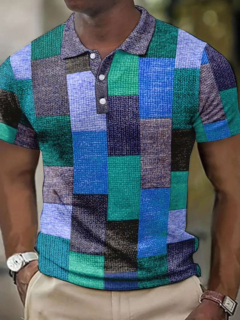 Relaxed Fit Short Sleeve Polo Shirt - EasyApparels