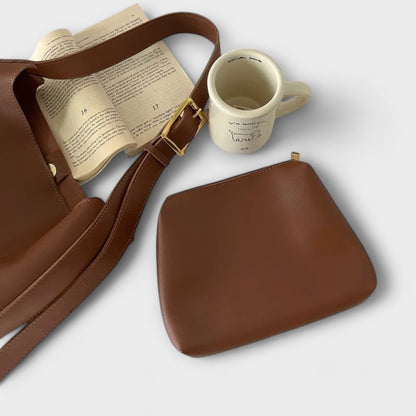 Luxury Genuine Leather Tote Handbag