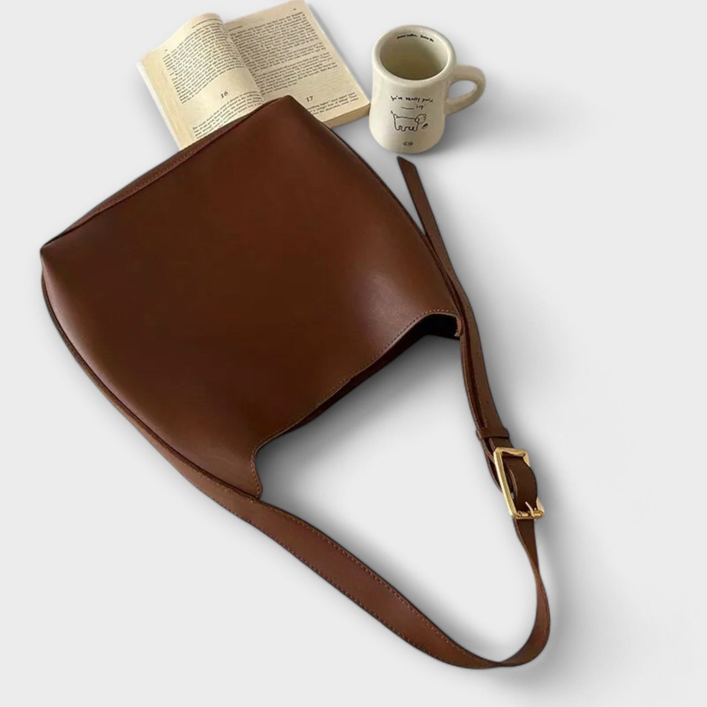 Luxury Genuine Leather Tote Handbag