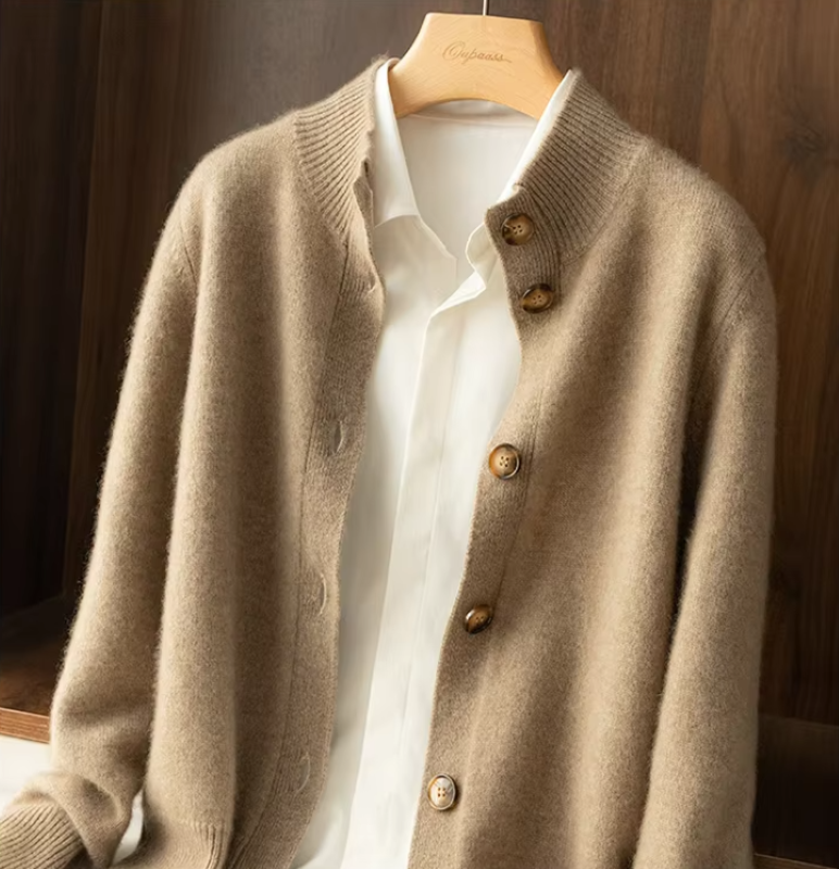 Luxurious Soft Cashmere Women's Cardigan Sweater
