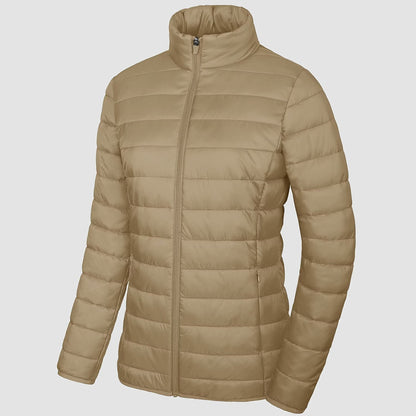 Warm Women's Down Filled Puffer Coat