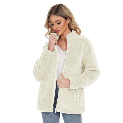Cozy Women's Fleece Lined Full Zip Jacket