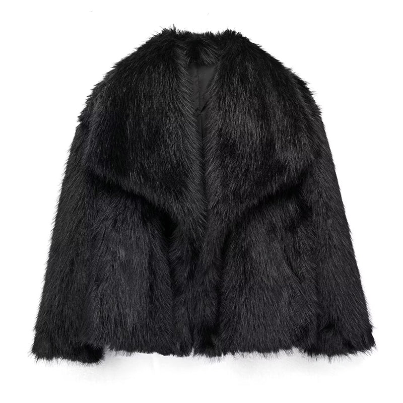 Soft Fur Lined Casual Fit Winter Coat