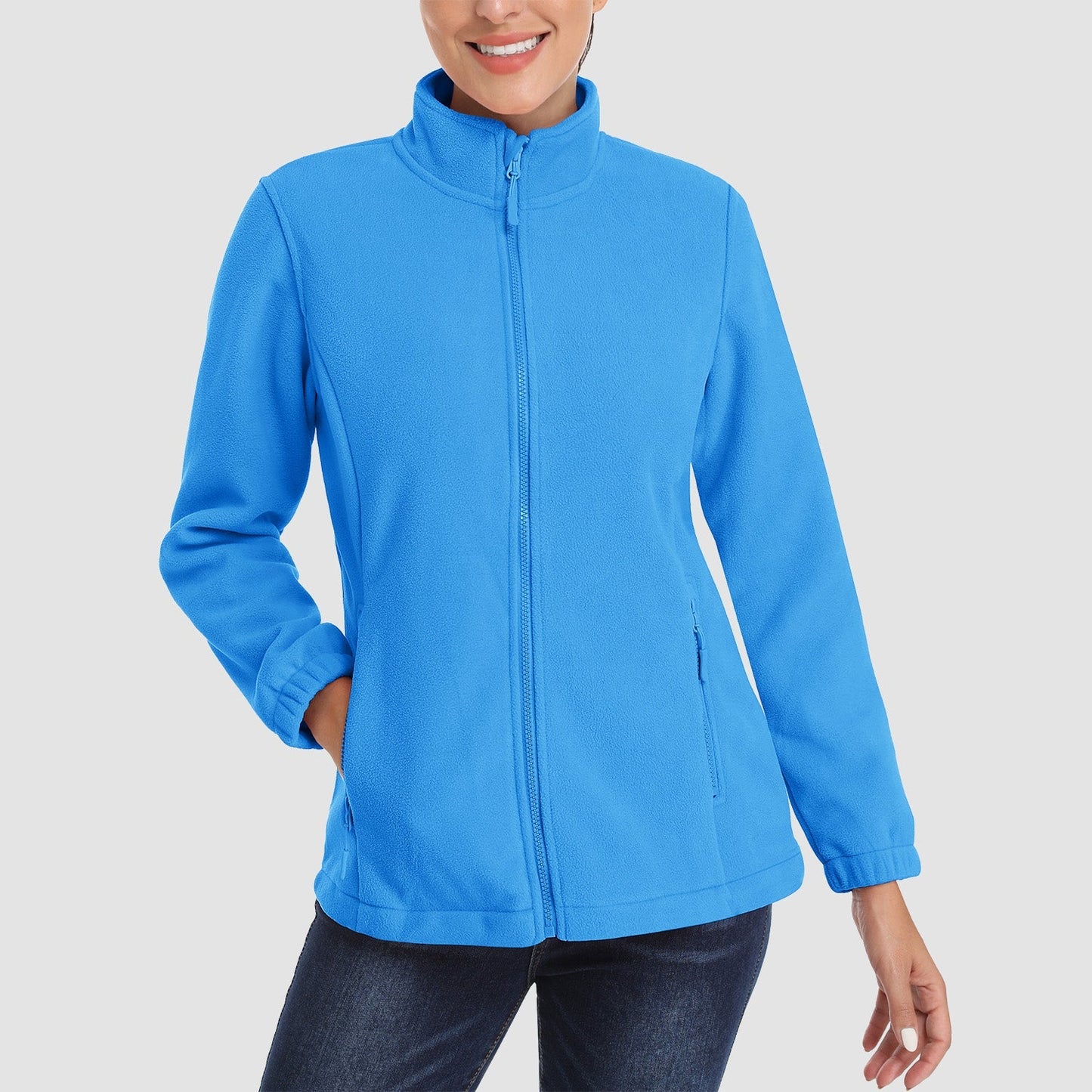 Women's Plush Fleece Hooded Jacket